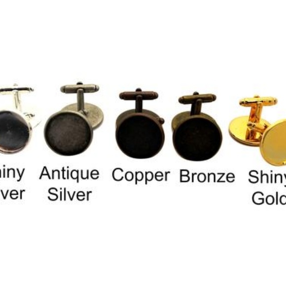 Handmade Men's Cuff Links Wedding gift for Groom - Picture 4 of 6